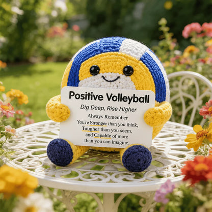 Purpose-Built Positive Soccer Buddy – Handmade Crochet Encouragement