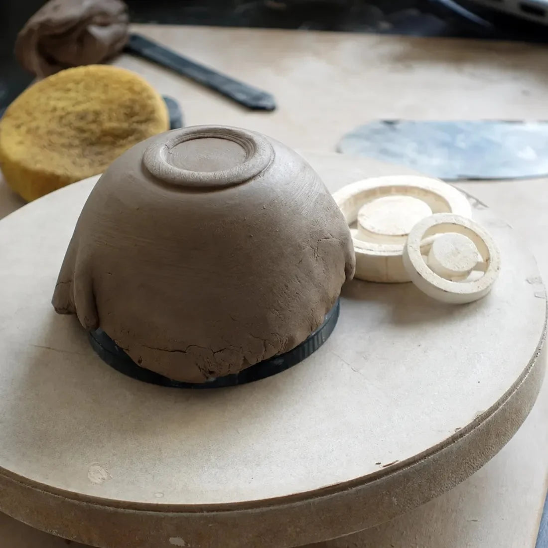 Distinctive Pottery Foot Ring Tool for Everyday Wear