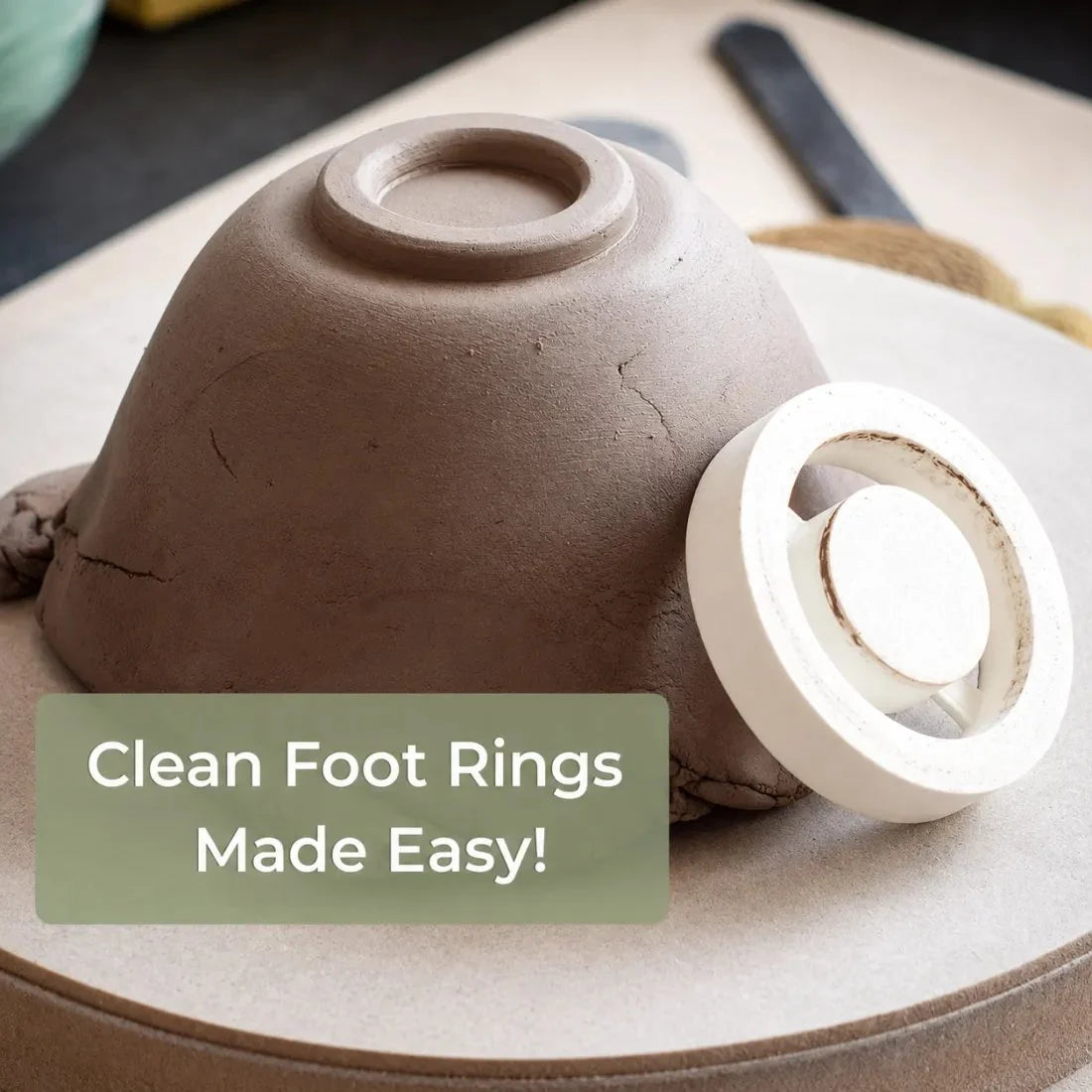 Distinctive Pottery Foot Ring Tool for Everyday Wear