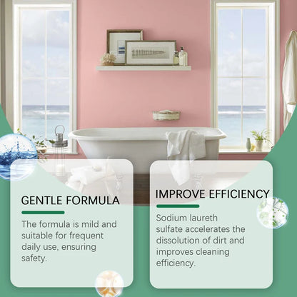 Easy-Care No-Scrub Bathroom Stain Remover For Toilet &