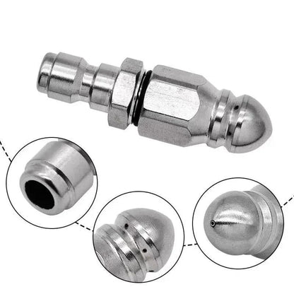 Easy-Care Powerful Stainless Steel Sewer Jetter Nozzle – Up to 5000