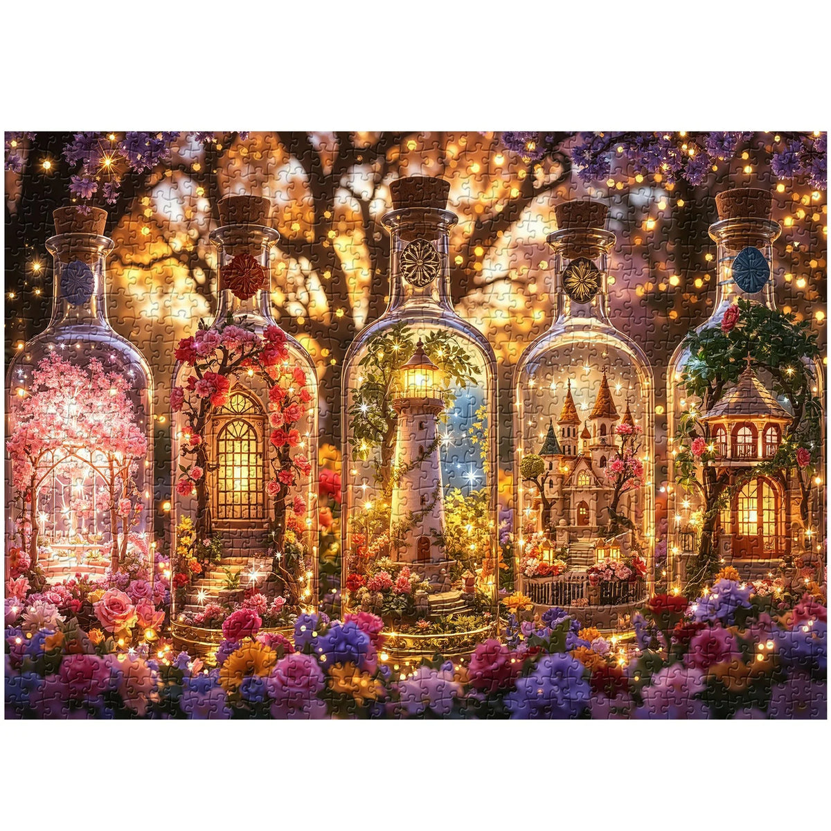 Practical Enchanted Jars of Light Jigsaw Puzzle 1000