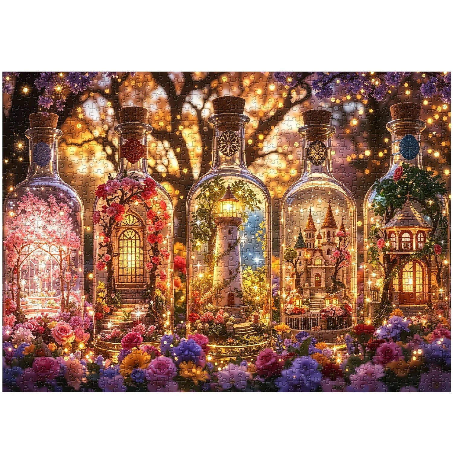 Practical Enchanted Jars of Light Jigsaw Puzzle 1000
