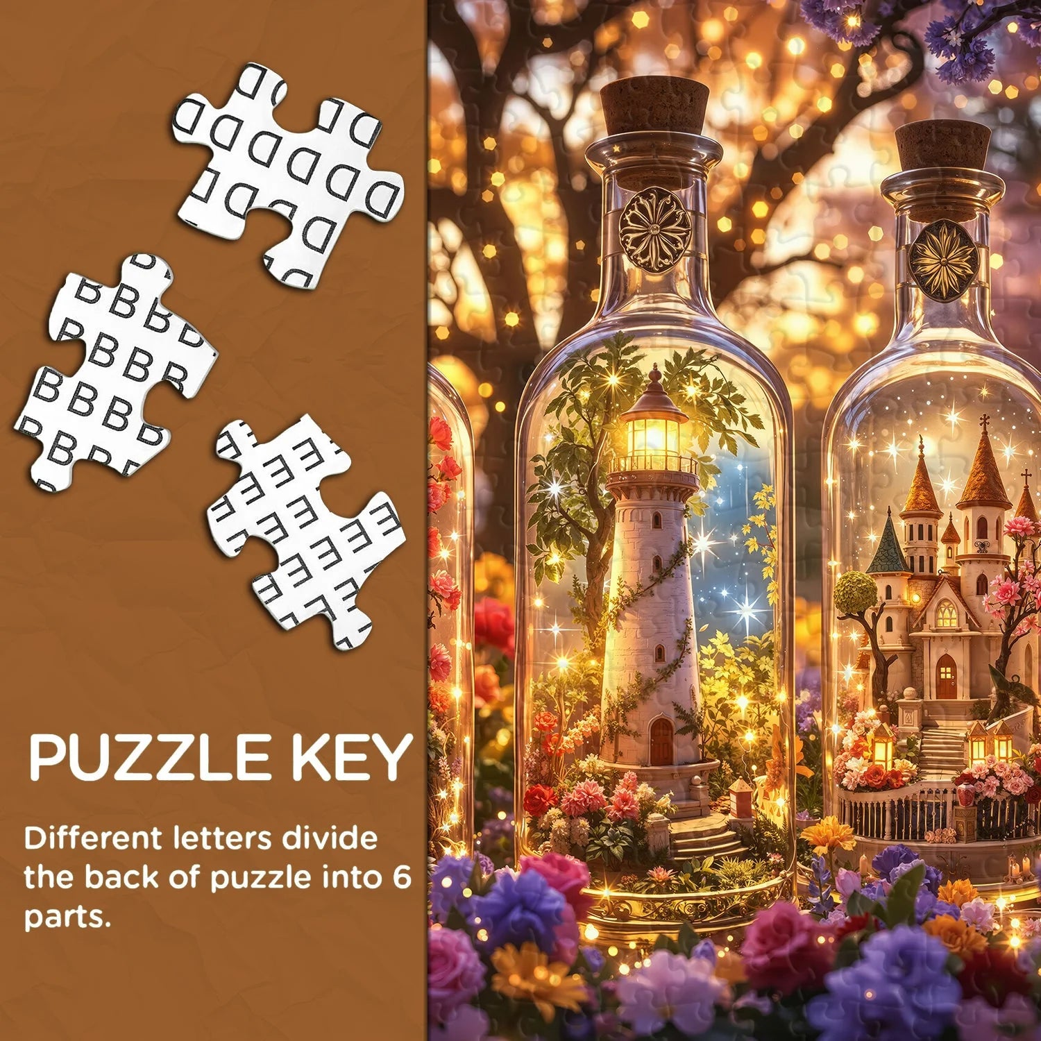 Practical Enchanted Jars of Light Jigsaw Puzzle 1000