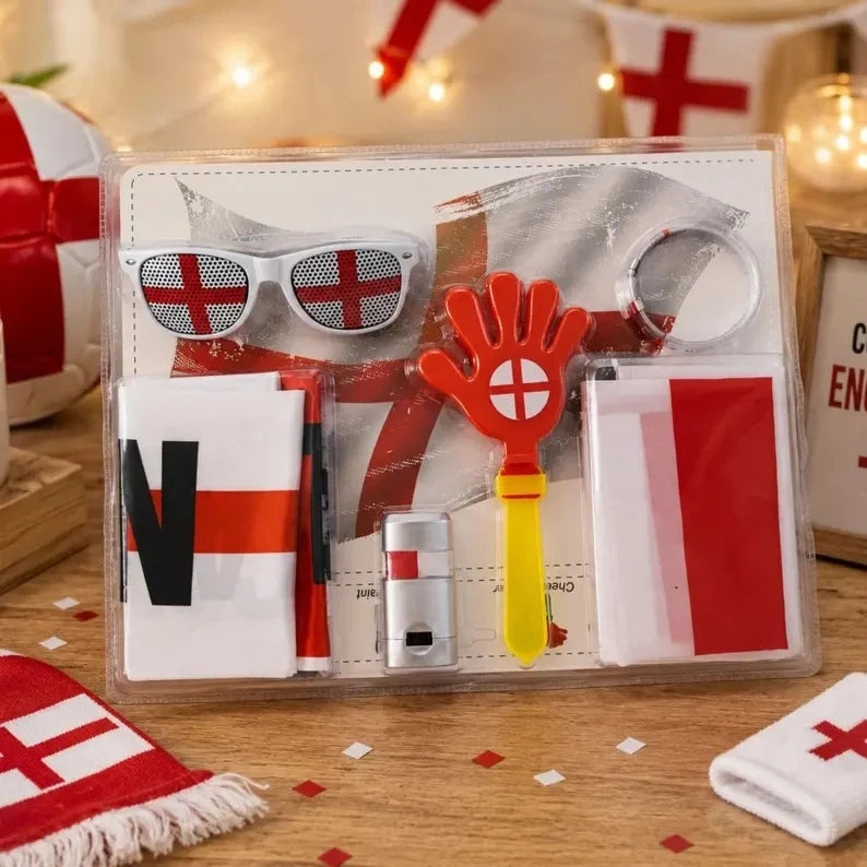 6-in-1 National Team Football Fan Kit for Match-Day Support
