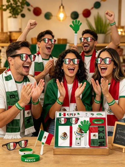 6-in-1 National Team Football Fan Kit for Match-Day Support