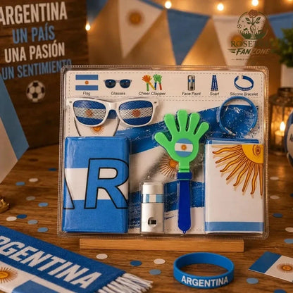 6-in-1 National Team Football Fan Kit for Match-Day Support
