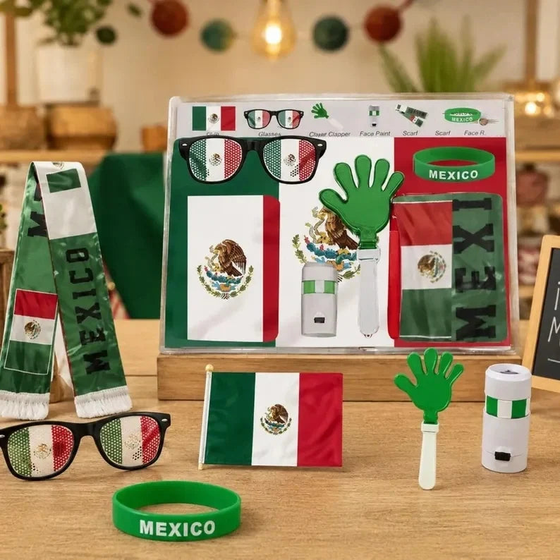 6-in-1 National Team Football Fan Kit for Match-Day Support