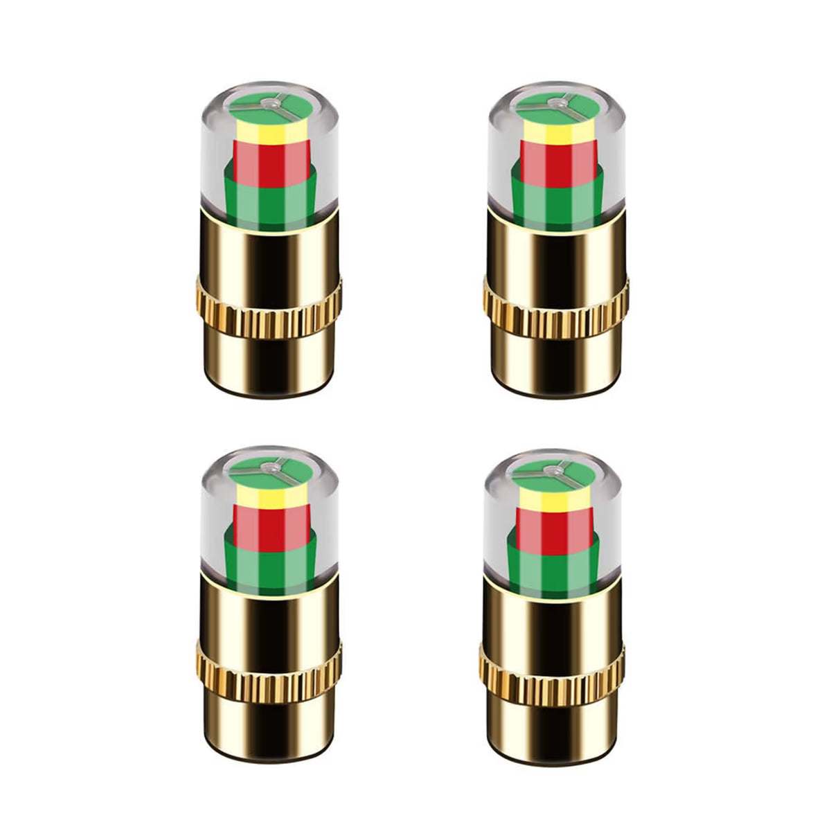 Vehicle-Ready 4Pcs Car Tire Pressure Monitor Valve Stem
