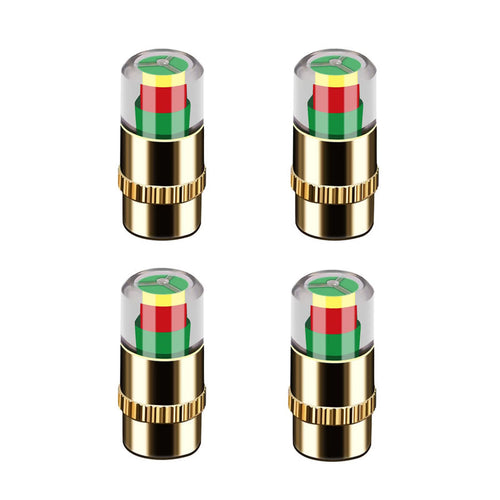 Vehicle-Ready 4Pcs Car Tire Pressure Monitor Valve Stem