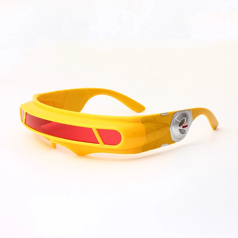 Irregular Retro Punk UV400 Sunglasses in Four Color Options