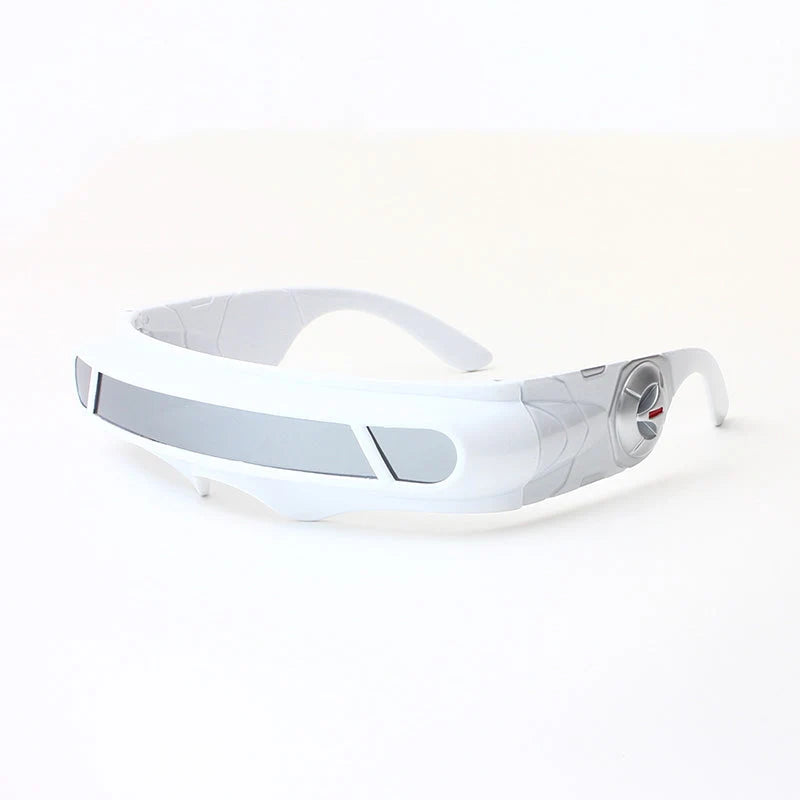 Irregular Retro Punk UV400 Sunglasses in Four Color Options