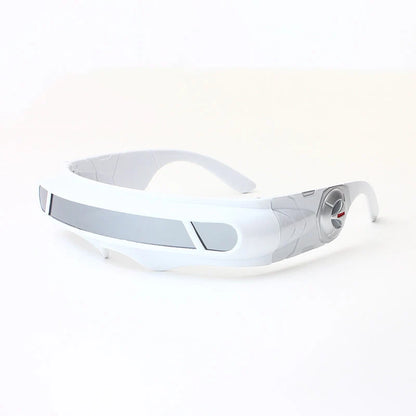 Irregular Retro Punk UV400 Sunglasses in Four Color Options