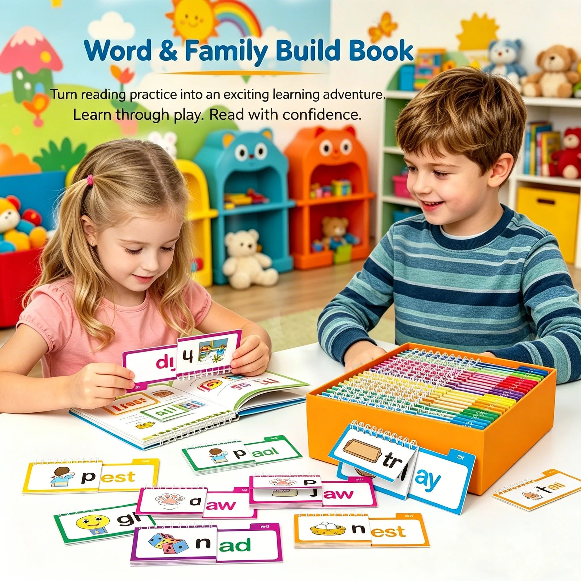 Hands-On Read & Rhyme Flip-Book – Early Learning for Creative Play