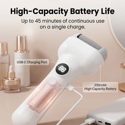 Workshop-Ready Rechargeable Electric Pedicure Tool with Smart