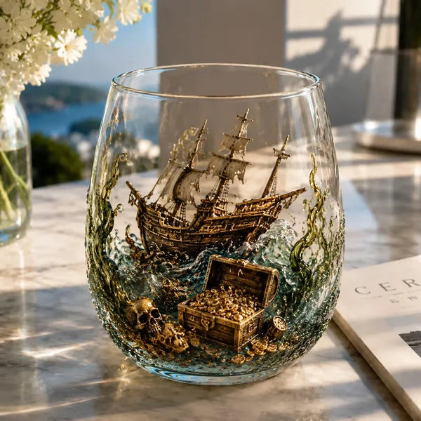Purpose-Built Release The Kraken Pirate Glass Collection – 3-Piece