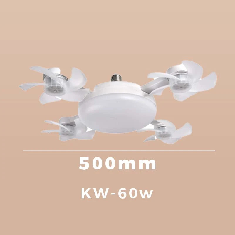 Convenient E27 Socket Ceiling Fan – Remote Control for Everyday Setup