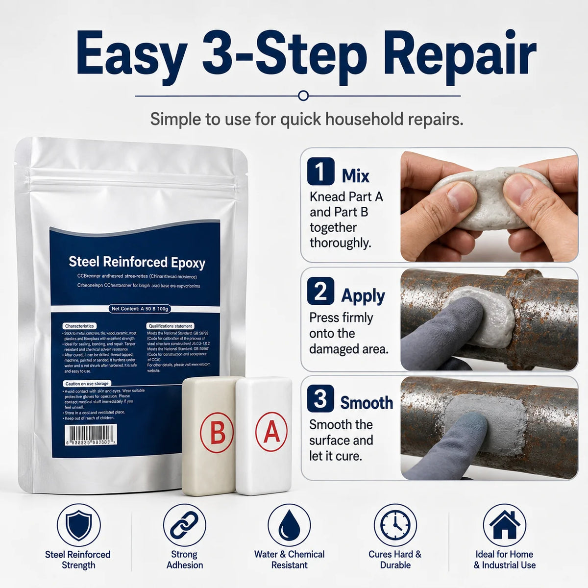 Purpose-Built NOWSteel Reinforced – Wood, Plastic for Everyday Use