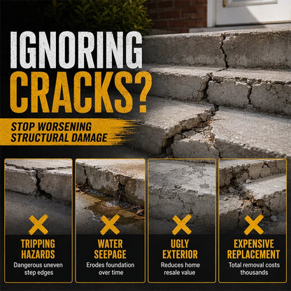 Strong Adhesive Repair Compound for Cement Floor Damage