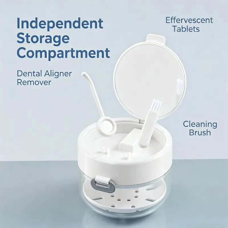 Easy-Care Retainer Cleaner Case Box for Routine Upkeep