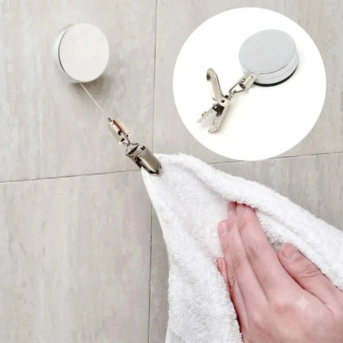 Purpose-Built Retractable Towel Holder Clips for Everyday Use