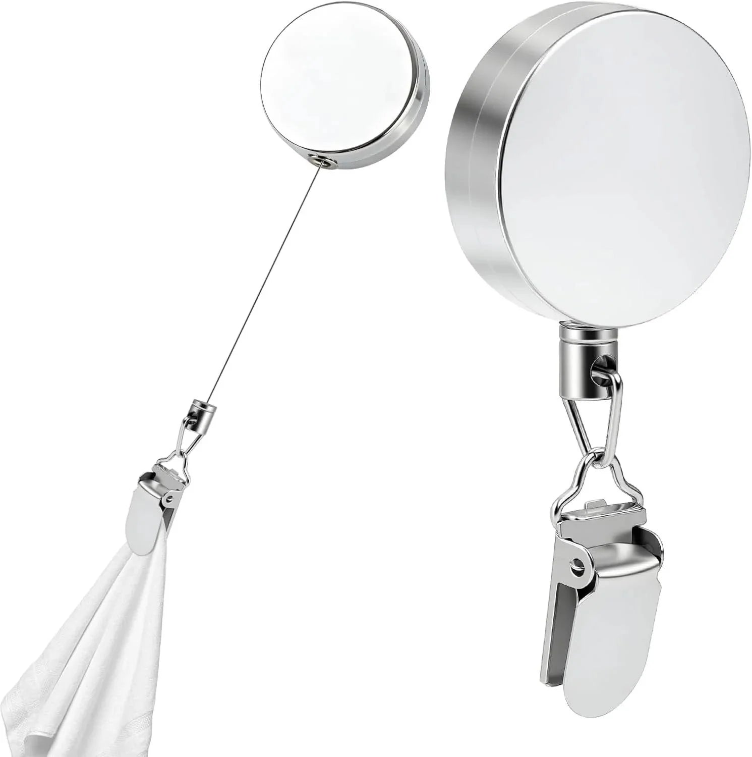 Purpose-Built Retractable Towel Holder Clips for Everyday Use
