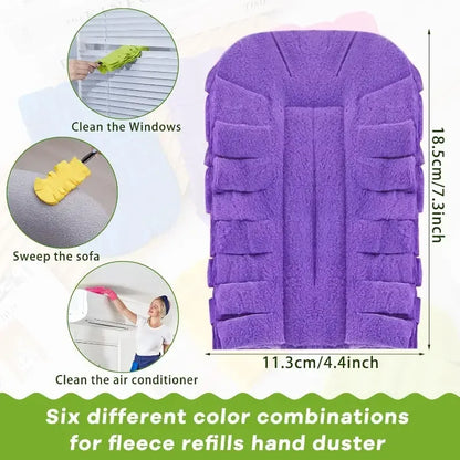 Reusable Chenille Microfiber Duster for Dust, Hair, and Spills