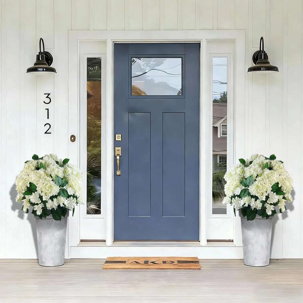 Purpose-Built Artificial hydrangeas for outdoors – UV-resistant