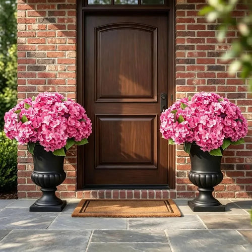 Purpose-Built Artificial hydrangeas for outdoors – UV-resistant