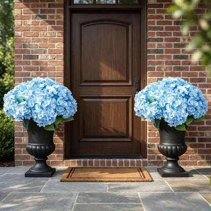 Purpose-Built Artificial hydrangeas for outdoors – UV-resistant