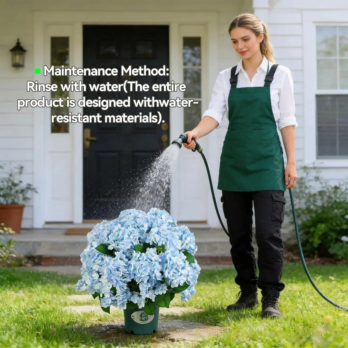 Purpose-Built Artificial hydrangeas for outdoors – UV-resistant