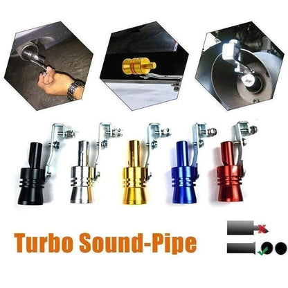 Oversized Exhaust Pipe Roar Maker Sound Device for Cars and Motorcycles
