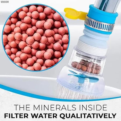 Task-Ready Rotatable Water Saving – Mineral Filter for Home Upkeep