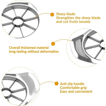 Easy-Use Stainless Steel Fruit – and Slicer for Daily Kitchen Tasks