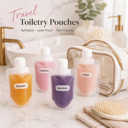 Space-Saving Travel -Leak Proof Toiletry Sample