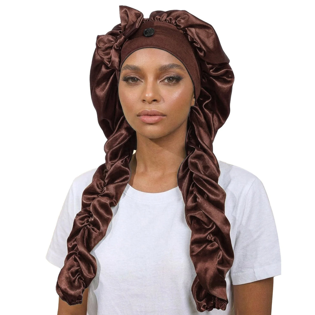 Purpose-Built Silk Bonnet for Long Curly Hair for Everyday Use