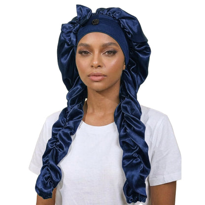 Purpose-Built Silk Bonnet for Long Curly Hair for Everyday Use