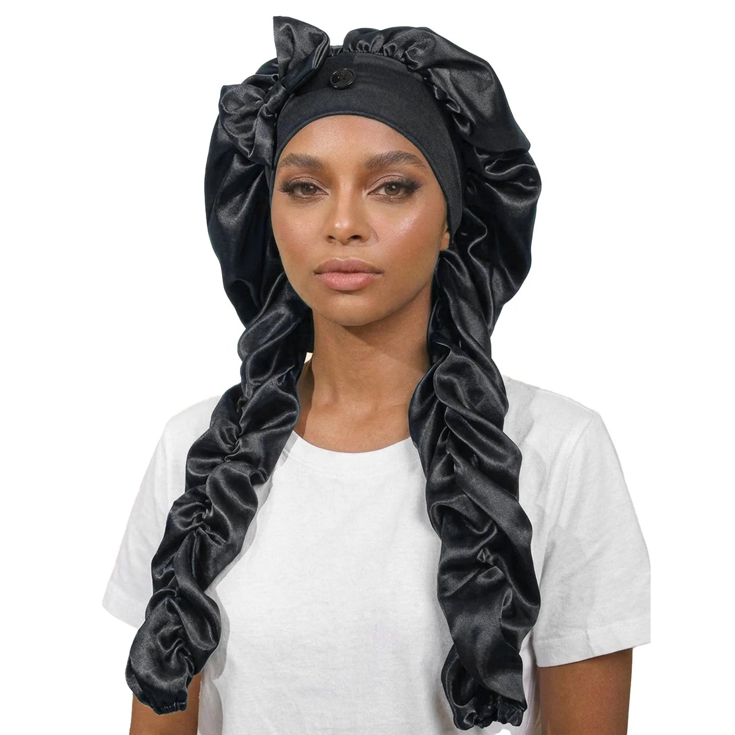 Purpose-Built Silk Bonnet for Long Curly Hair for Everyday Use