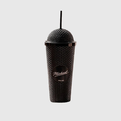 Purpose-Built Superstar Microphone-Shaped Tumbler – Unique Gold &