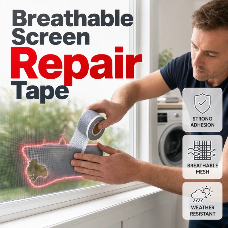 Purpose-Built Multi-Purpose Mesh Repair Tape for Everyday Use