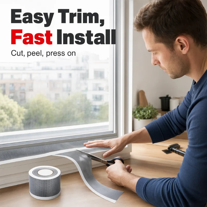 Purpose-Built Multi-Purpose Mesh Repair Tape for Everyday Use
