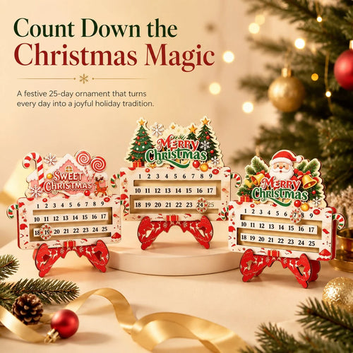 Purpose-Built 25-Day Countdown Ornament for Everyday Use