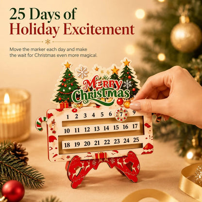 Purpose-Built 25-Day Countdown Ornament for Everyday Use