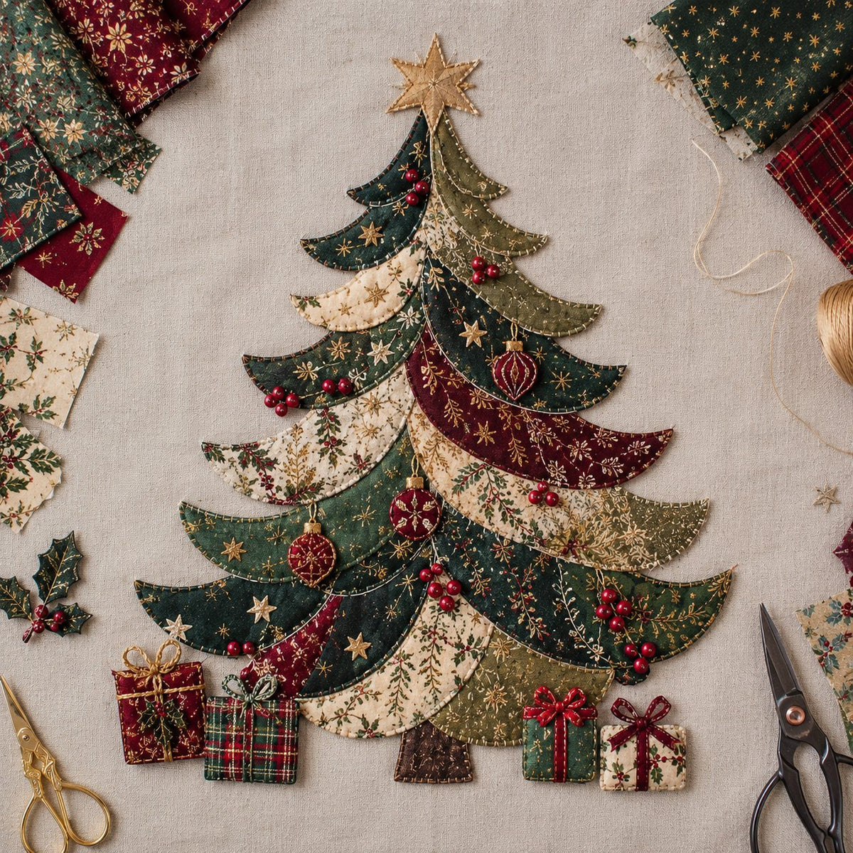 Hands-On Patchwork Fabric DIY Decor Kit for Creative Play