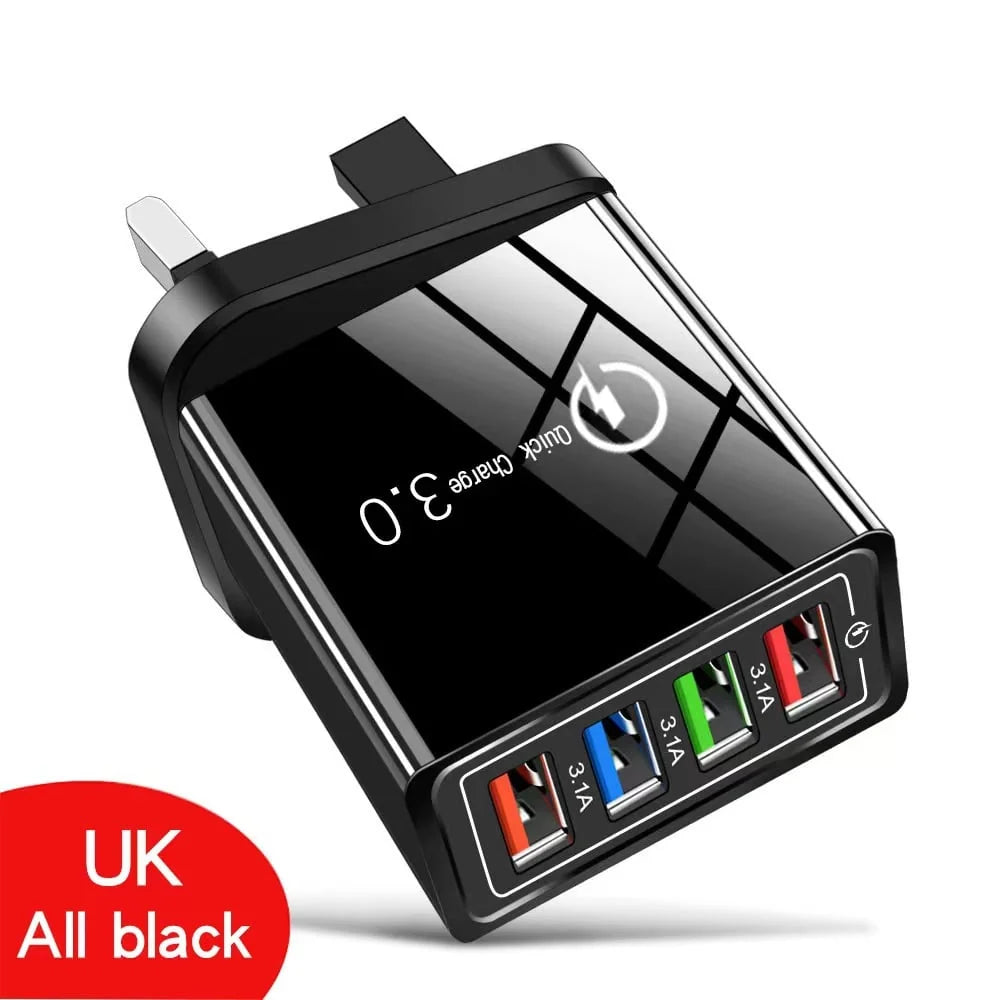Distinctive The Charger Big Tech Hates – 4-Port Quick Charge 3.0 + AI