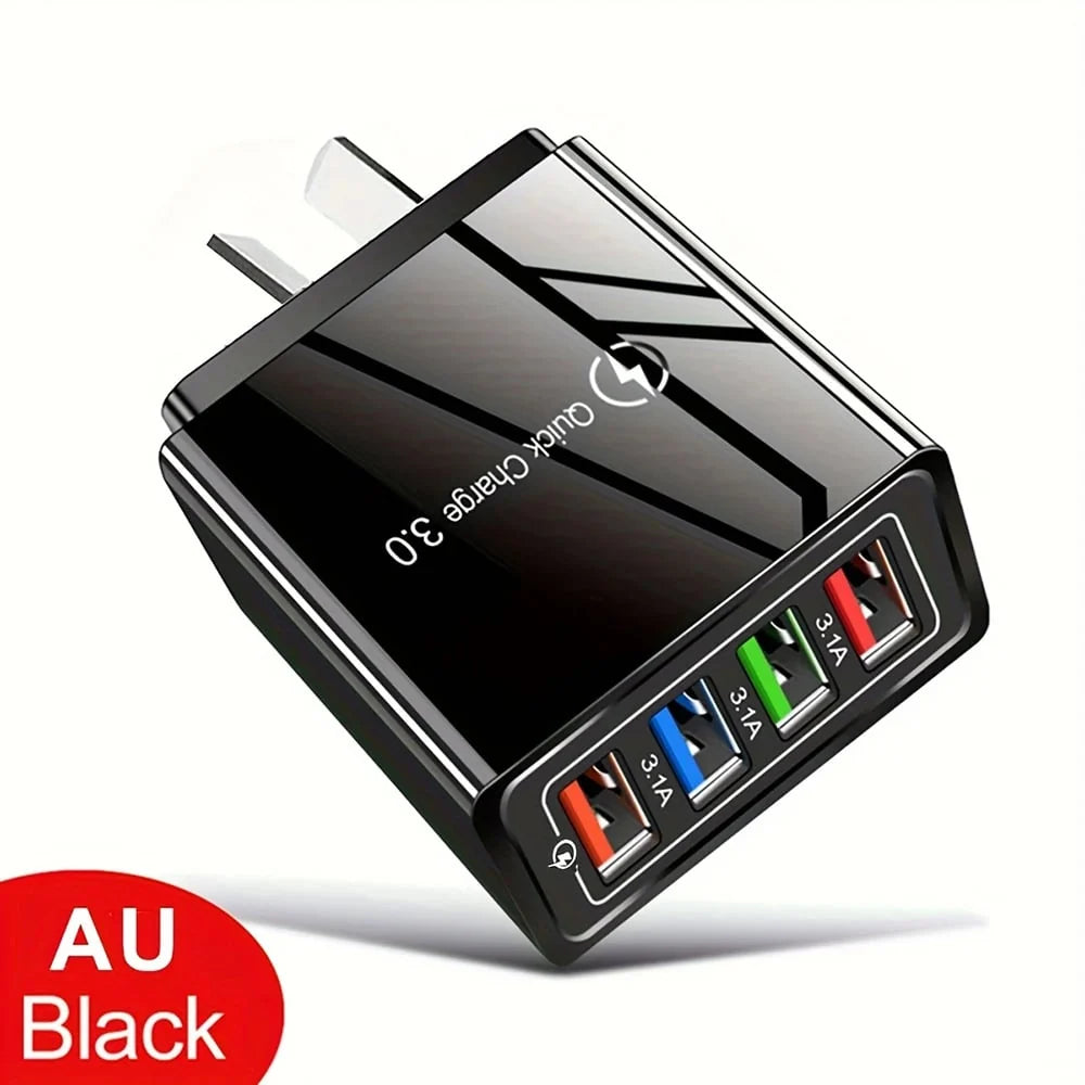 Distinctive The Charger Big Tech Hates – 4-Port Quick Charge 3.0 + AI
