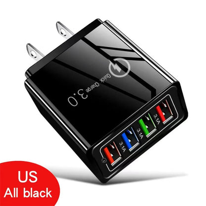 Distinctive The Charger Big Tech Hates – 4-Port Quick Charge 3.0 + AI