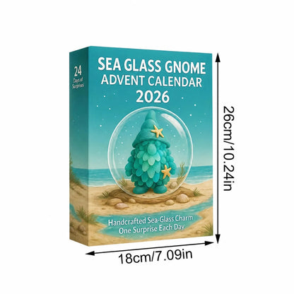 Purpose-Built Sea Glass Gnome Advent Calendar for Everyday Use