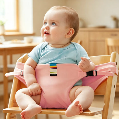 Purpose-Built Harness Seat for High Chair Feeding Safety