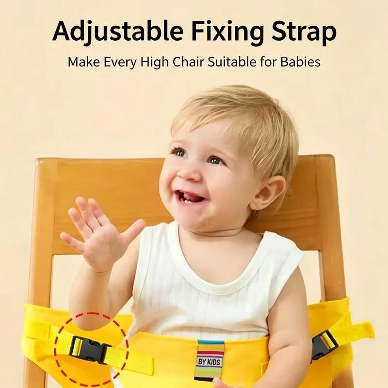 Purpose-Built Harness Seat for High Chair Feeding Safety